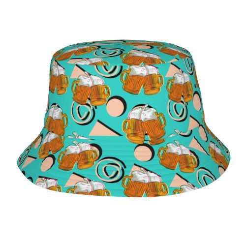 Bucket Hat Psychedelic Magic Mushrooms Fisherman Reflect