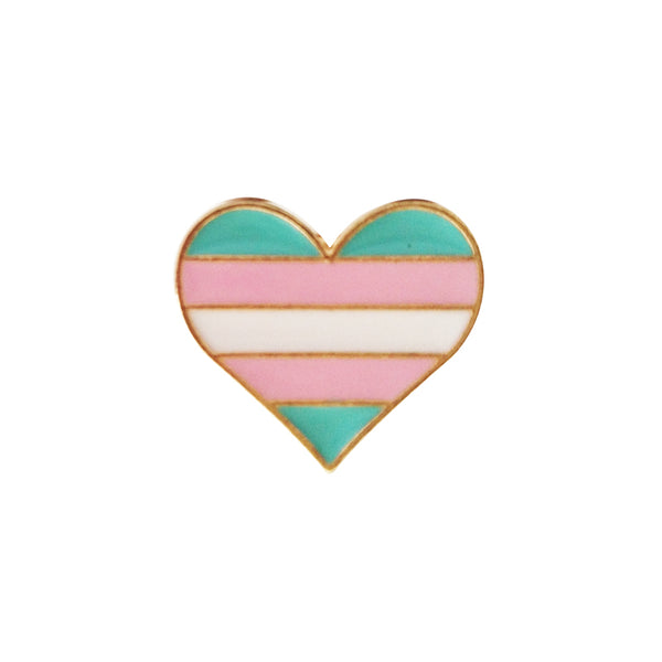 LGBT Love Is Love Awareness Rainbow Heart Brooch Pin Badge Material: Enamel Zinc Alloy  Brooch Type: Pin    Color: Colorful  Shape: Heart  Weight: About 4 G        Gender: Women Men  Package : Pin x1