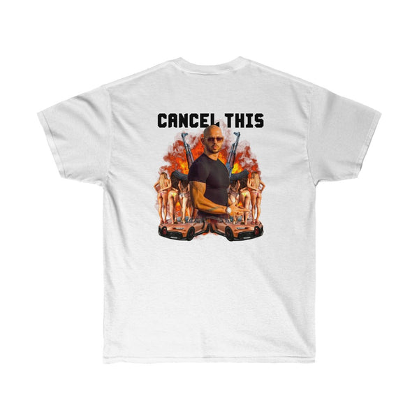 Camiseta de ultra algodón unisex "Cancel This" de Andrew Tate
