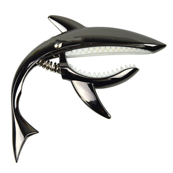 Ukulele guitar shark capo tuner