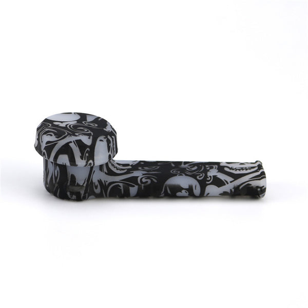 Old Style Glass Bowl Silicone Pipe