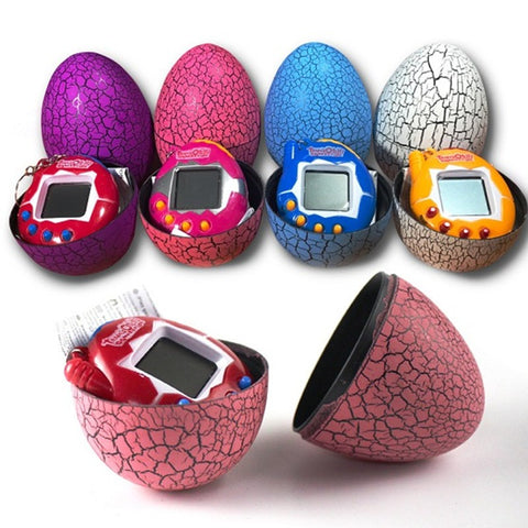 Multi-color Tamagotchi Dinosaur Egg Virtual Cyber Digital Pet Game Toy