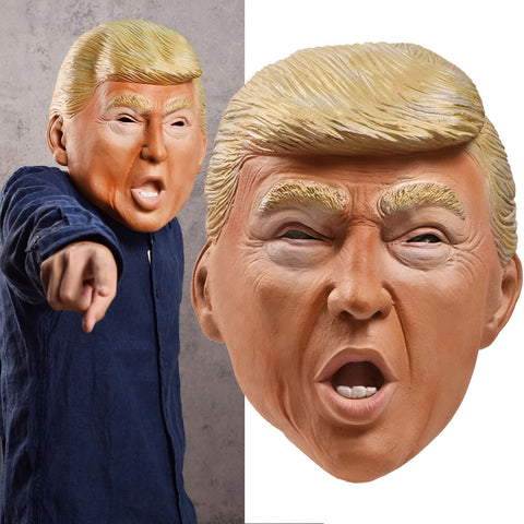 Trump mask latex Headgear