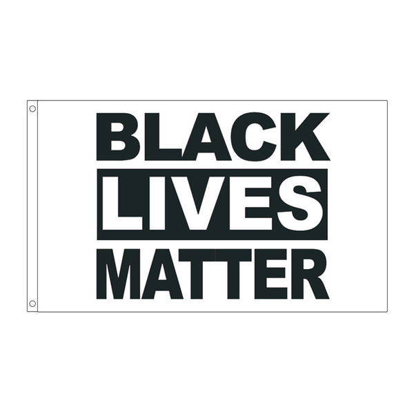 Black Lives Matter / Anti-racism demonstration flag