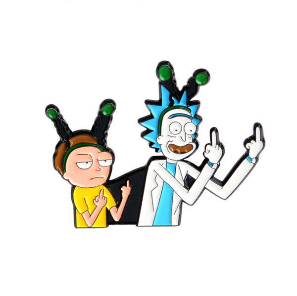 Rick and Morty Soft Enamel Pin