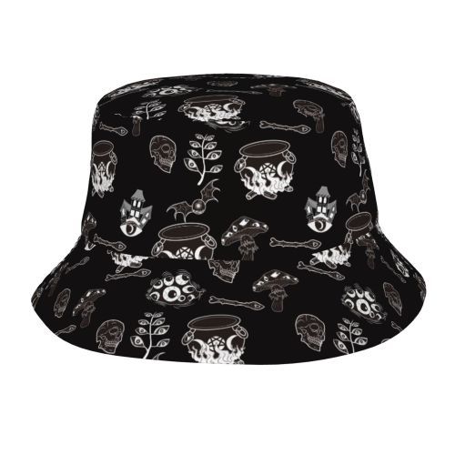 Bucket Hat Psychedelic Magic Mushrooms Fisherman Reflect