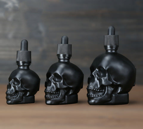 Skull bitterness drop bottle dropper cocktail glass