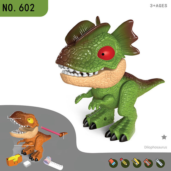 Assembled Dinosaur Office Stationery Simulation Animal Toy dinosaur green