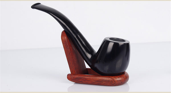 Ebony Lounge Gandalf Classy Wooden Sherlock pipe