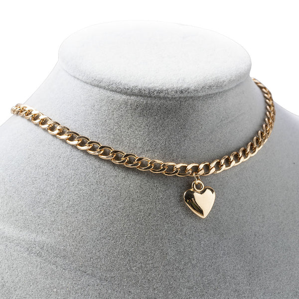 Love Heart Bohemian Choker Necklace for Women