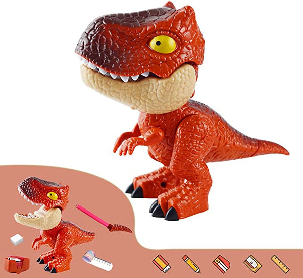 Assembled Dinosaur Office Stationery Simulation Animal Toy t rex red