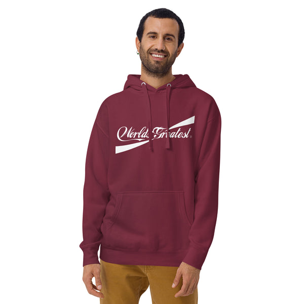 Worlds Greatest Old Spice / Coca Cola Parody Sudadera con capucha unisex